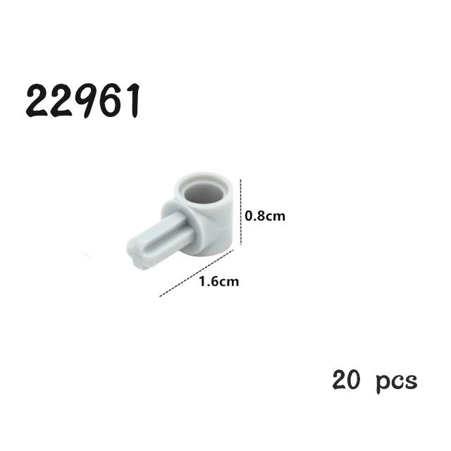 Construction Bricks DO IT YOURSELF Technical Parts Axle Pin Connectors 32034 3 32014 2853 3713 22961 14720 48496 MOC Blocks Learning Toy