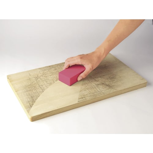 Migakimasenka Fuchioka Cutting Board Sharpener, Smooth Finish Set, 2 Pieces (P#320, B#120), 30x50x90mm, MS-51