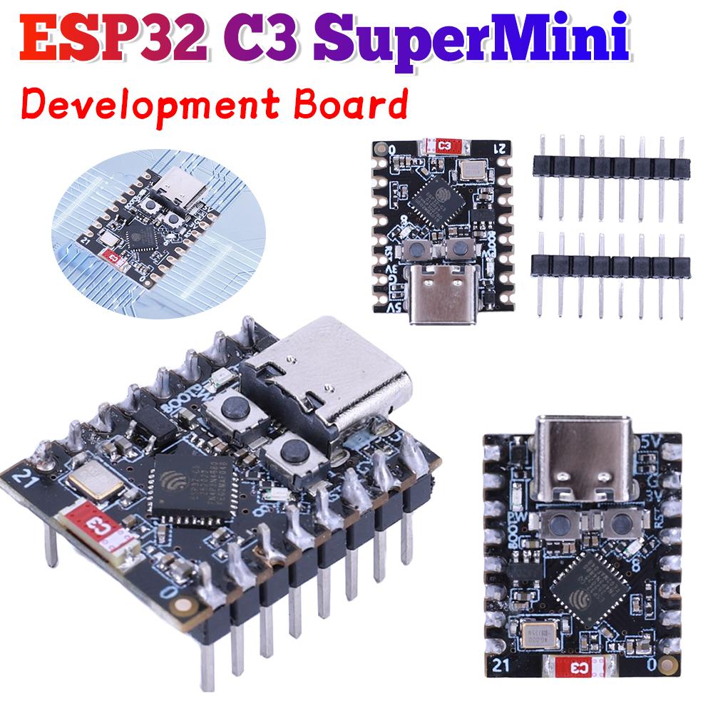 ESP32-C3 SuperMini WiFi Bluetooth-Compatible Board ESP32 C3 SuperMini Development Board IOT Board CORE Compatible for Arduino