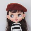 Rakulifey Blythe Akcesoria Strój Beret Kapelusz Blythe Neo Blythe Kapelusz 2 Kolory (brązowy)