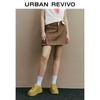 UR 2025 Fall Retro Pleated Mini Skirt