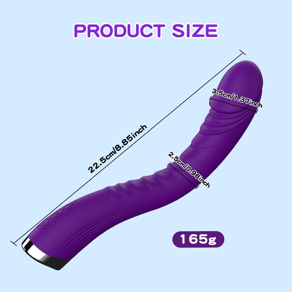 Godemiché vibrateur Long, jouets sexuels pour femmes, baguette magique puissante, stimulateur de Clitoris et de point G, Masturbation féminine, produits pour adultes