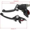 YOXUFA Folding Clutch Brake Lever Perch With Clutch Cable For 110Cc 125Cc 140Cc 150Cc Tao Tao DB17 Apollo RFZ DBX15 X18 X19 Z20 Thumpstar Kayo Xmotos