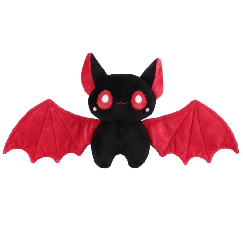 Toy Plush Bats Halloween Soft Cushion Pillow Plushie Room Decoration Kids Gifts