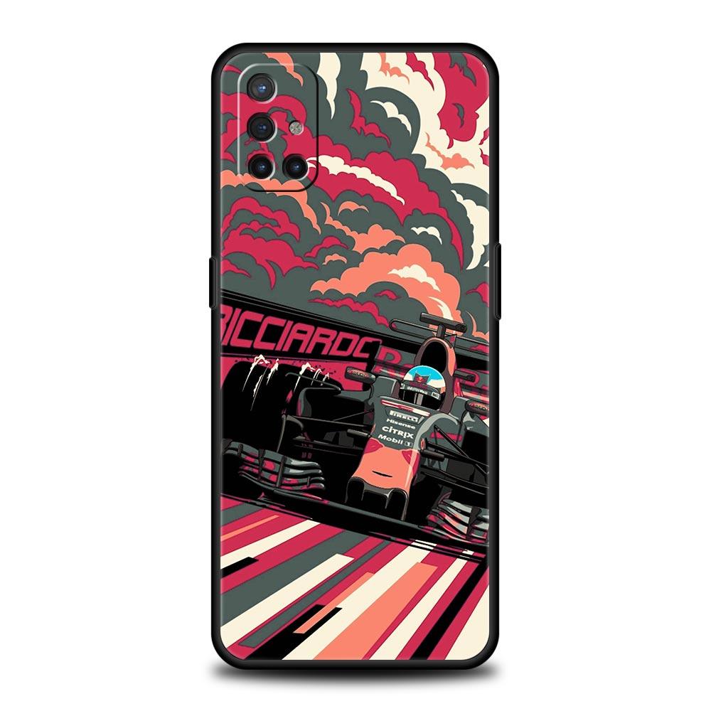 Ayrton Senna F1 Phone Case For OnePlus 12R 9R 12 11 10 Pro 9 8 7 7T 8T 10T 9RT Nord 2T N10 N200 CE 2 5G Black Cover Soft Shell