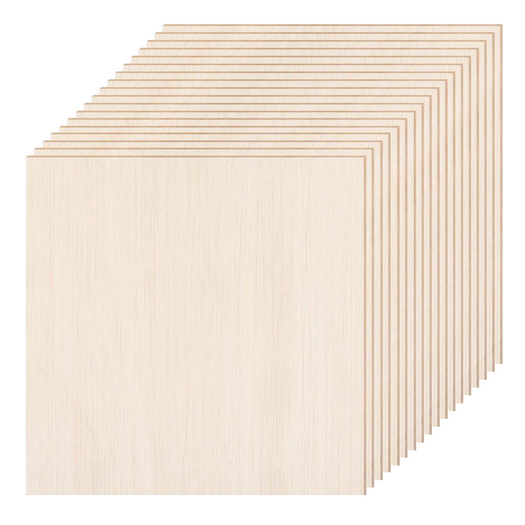 

Basswood DIY Multilayer Plywood Board for Model Building 100x100mm