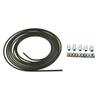 Universal- 5m Brake Line Brake Pipe Steel Copper-plated + Plastic-coated 4.75mm&10 Screw & 5 Connectors Brake Lines Accessories