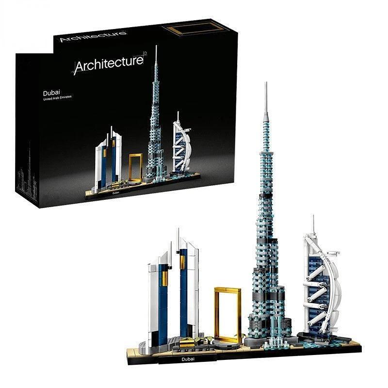 DIY 21044 21034 21052 21047 21028 21051 21039 21035 21043 21033 21032Blocks Kit Bricks Classic City Model Kid Toys For Children