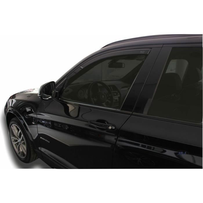 Déflecteurs D'air - J&J AUTOMOTIVE - Heko - Fumé - Pour BMW X3 F25 2010-2018 - Installation Facile