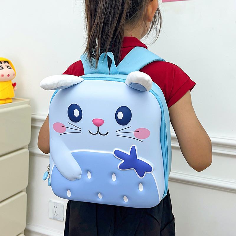Baby Toddler Girl Backpack With Cute Bunny Design And Spacious Storage For School Use