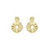 Earrings - LUXENTER - Akdro - 18k Gold Plated - 32 X 22.4 Mm - Stud Closure