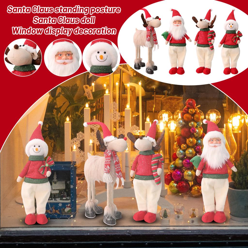 Christmas Plush Toys, A Series Of Cute Fabric Dolls, Desktop Decorations, And Gifts Suitable For Boys, Girls, And Couples