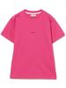 Beams Boy S/S TEE Boy Embroidery Crew Short Sleeve T-Shirt Women's FUCHSIA 2