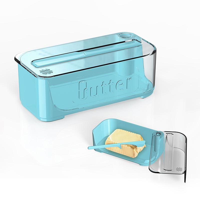 Unbreakable Butter Dish with Clear Lid Convenient Butter Storage And Easy Cutting Kitchen Supplies