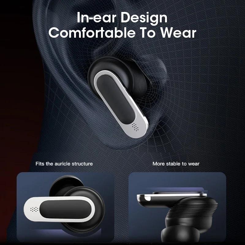 ANC Noise Reduction TWS Bluetooth Earbuds HIFI Sound Touch Control LED Display Battery Indicator Wireless Earphones
