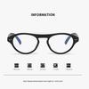 Vintage Optical Glasses Women Men  New Anti-Blue Light Eyeglasses Frame Unisex Transparent Spectacles Frame Leopard Black