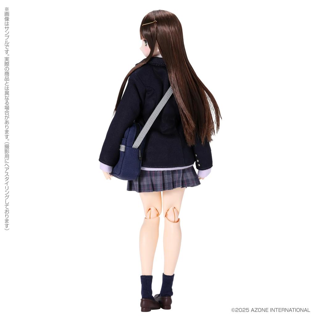 Azone International Kazuharu Kina School Uniform Collection Yui Scale Movable 248mm 1/6 Pre-painted Doll, Approx.