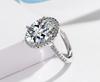 Copper Ring 5A Zircon For Women Cassic Wedding Jewelry Engagement Bands Fine Fashion Gift Party High Quality