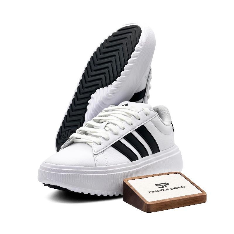 adidas Grand Court Plateforme Blanc Noir W - IE1092