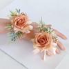 Beautiful Roses Design Wrist Flower Corsage Wristlet Homecoming