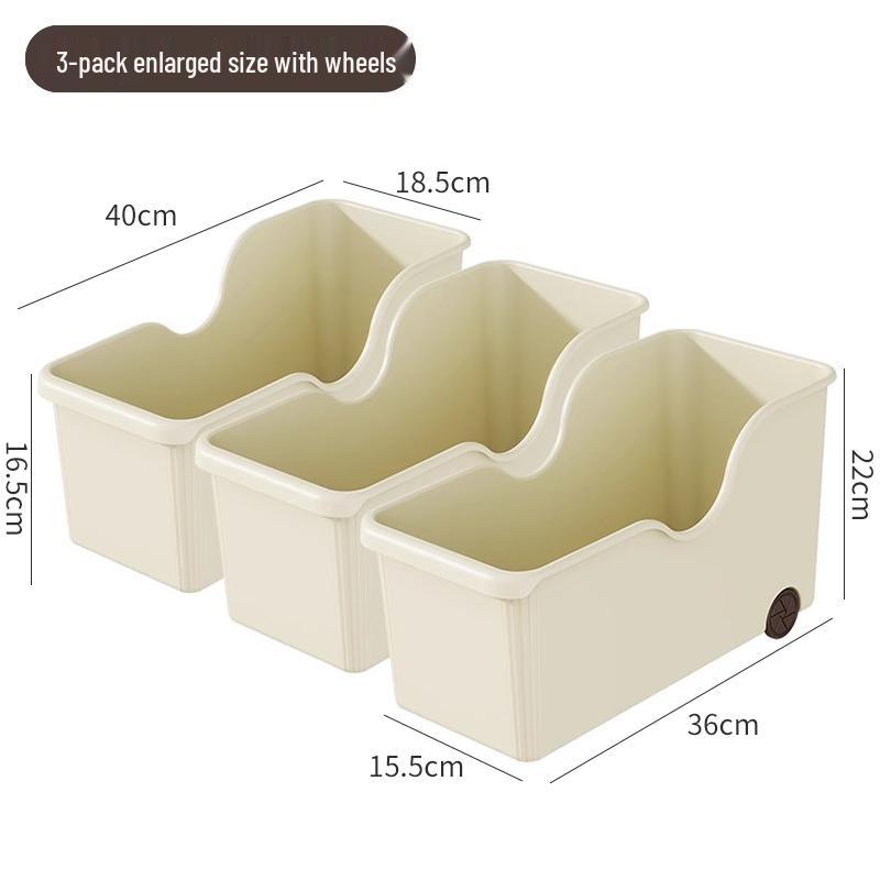 Rolling Under-Sink Cabinet Organizer for Cookware, Lids, and Seasonings