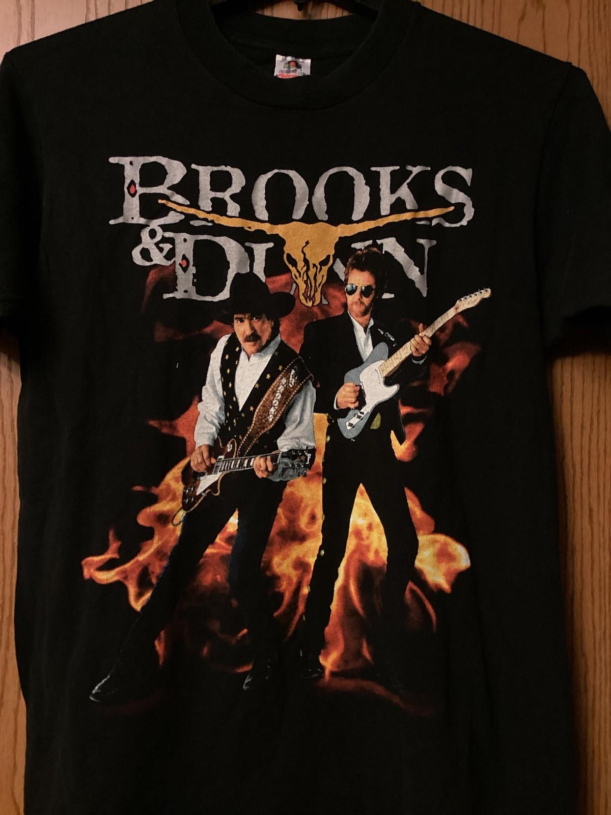 Brooks & Dunn - “Electric Rodeo” - Black Shirt - Fruit Of The Loom - M (Adult) XXXXL