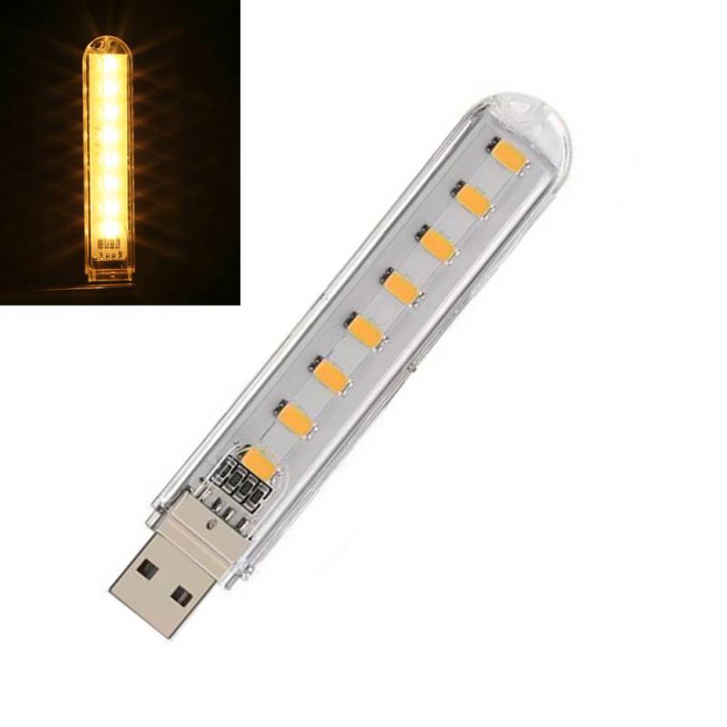 Mini USB Book Lights Portable USB LED Lamps DC 5V Ultra Bright Reading Lamp For Power Bank Camping PC Laptops USB Night Lights