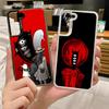 Coque de téléphone Oyasumi P-Punpun Pour Samsung S25 Ultra S23 S22 S21 S20 Plus S24 Fe A55 Couleur Argent