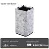 Large Capacity Square Lidless Trash Can