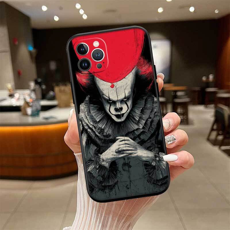 Horror C-Clown Case for Samsung M55 M35 M15 A02 A05S A05 A06 A15 A12 A13 A10 A16 A20 A22 A24 A25 A30 A31 A32 A33 A35 A42 A50