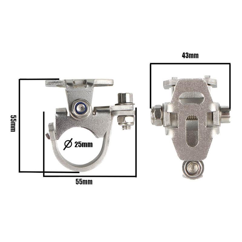 Motorcycle Fog Light Mounting Bracket Holder For BMW R1200GS F750GS F800GS 25mm Diameter Crash Bar R1300GS R1250GS For HONDA CRF