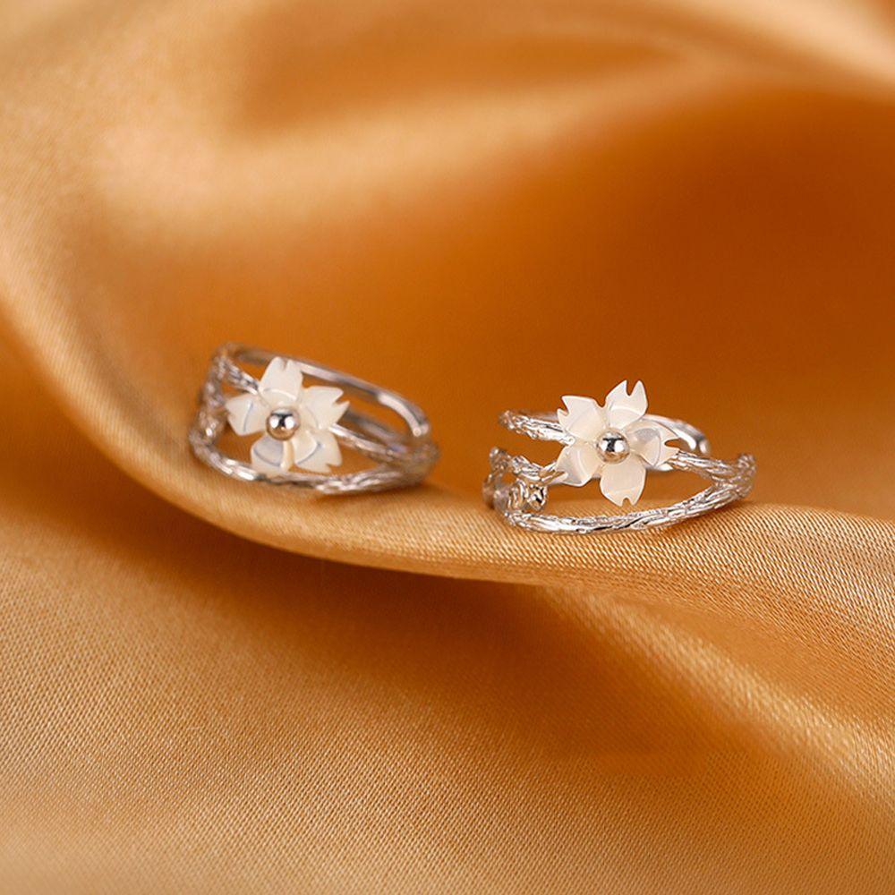 Piercing Ear Bone Clip Cartilage Clip Earrings Flower Ear Clips Ear Cuff Korean Earrings for Women