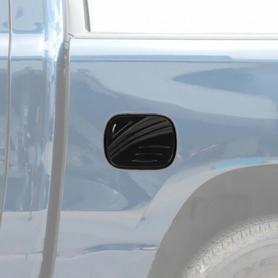 For Dodge Ram 1500 -2025 Gloss Black Car Fuel Filler Door Tank Cover Gas Cap