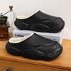 Winter Cotton Slippers: Non-slip, Waterproof, Thick-soled, Warm Velvet, Closed-toe for Men & Women