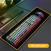 LED Gaming Mouse Pad Large Glowing LED Mousepad Antislip Rubber Base Computer Keyboard Desk Mouse Mat for Gaming
