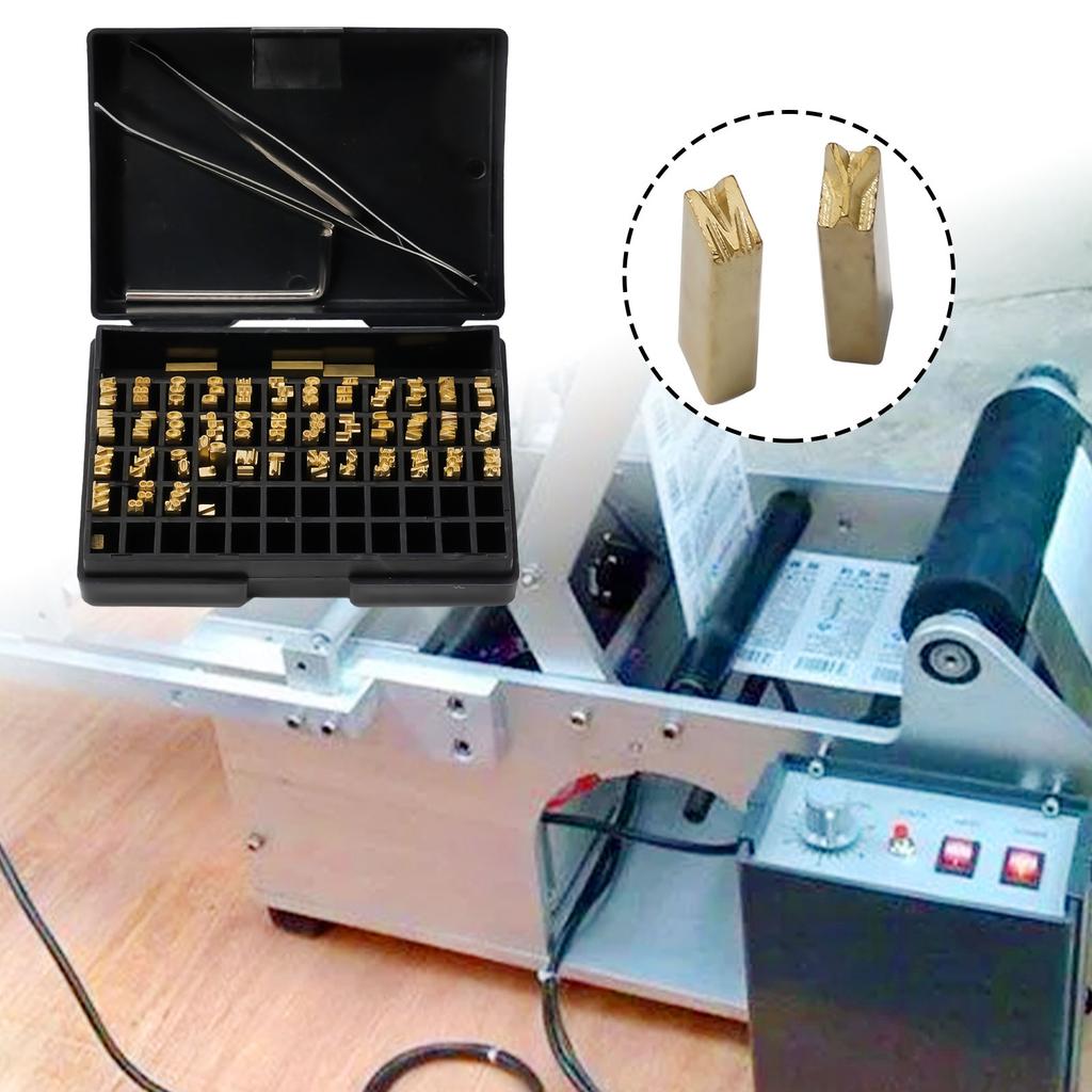 Coding Machine Word Grain Manual Semi-automatic Coding Machine Hot Stamping High-quality Copper Copper Character