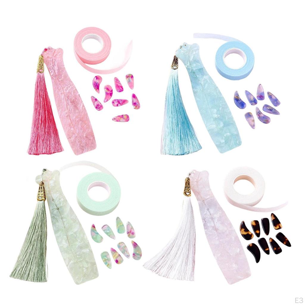 Children Guzheng Finger Picks Set Fingertip Covers Comfortable String Instrument Accessories