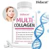 Didacat Multi-Kollagen-Komplex Kapseln, Typ I II III V X, Biotin, 120 Kapseln