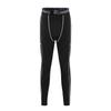 Summer Elastic Sports Compression Pants with Pockets