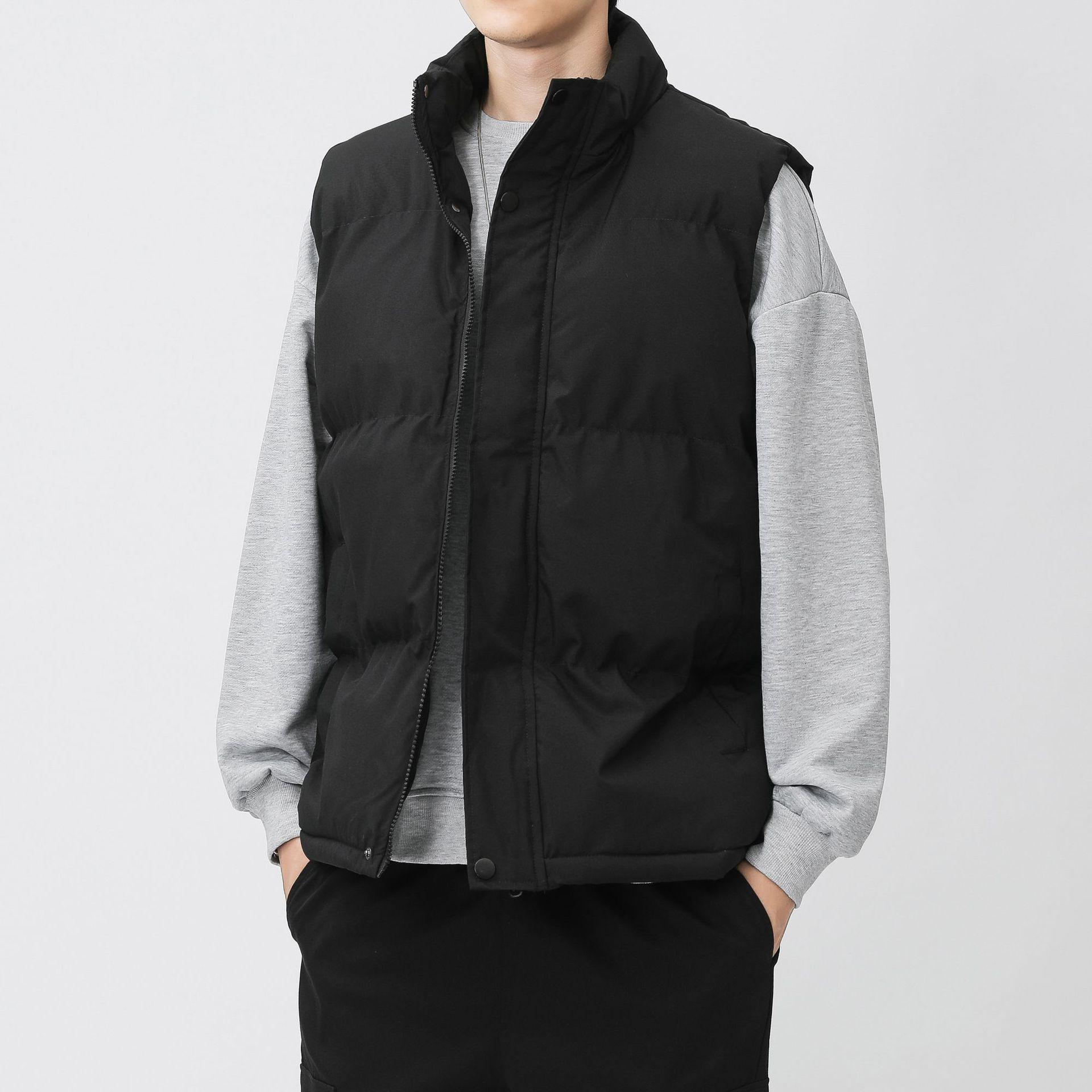 

Men s and Women s Casual Winter Cotton Vest - Solid Color, Sleeveless, Pink or Neutral Options. L