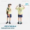 Gulu Diary Kids Quick-Dry Printed Short Sleeve T-Shirt