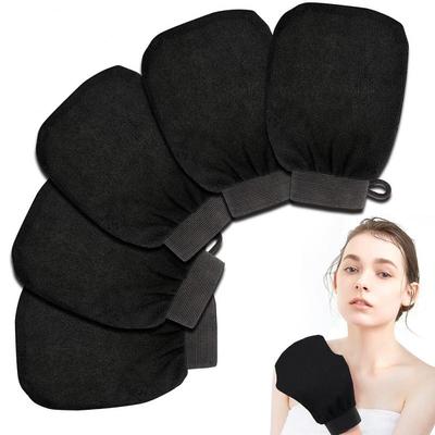 2 Stück Doppelseitiges Handtuch Koreanisches Peeling-Bade-Waschlappen Dusch-Spa-Peeling-Zwei-seitiger Badehandschuh Körperreinigungswerkzeug