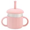6-Month-Old Baby Anti-Choke Duckbill Cup Feeding Bottle Baby Straw Drinking Water Anti-Choke Stainless Steel Children's Water Cup