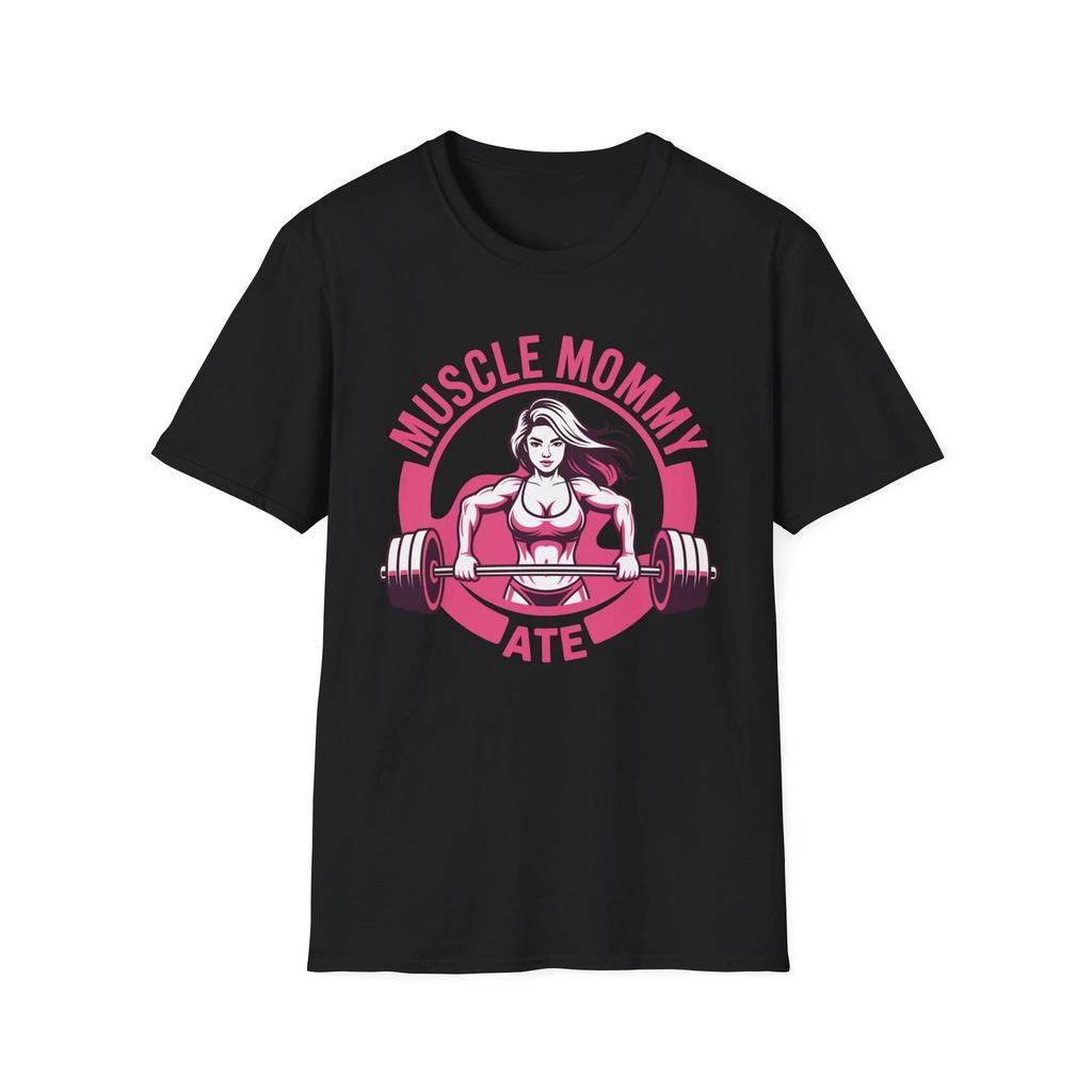 Muscle Mommy graphic tee | T-Shirt, moms fitness T-shirt, Unisex Tee