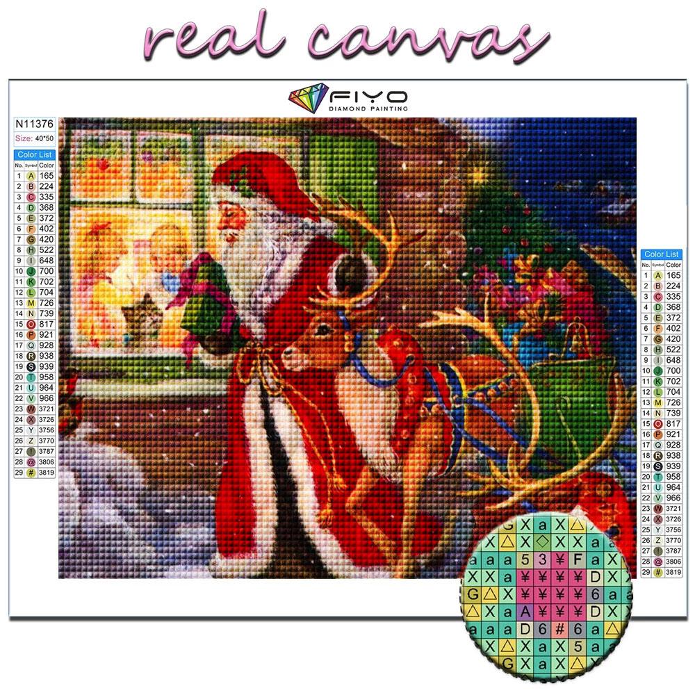 Full 5D Diy Diamond Painting Christmas Tree Santa Snowman 5D Diamond Painting