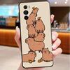 Love Capybara  Phone Case For Motorola Edge 60 50 40 Pro 60 50 40 30 Ultra Neo Fusion Moto G Play G Stylus G Carcasas