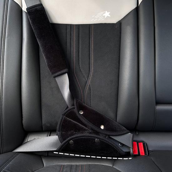 Yousheng 1/2Pcs Car Seat Belt Cover Shoulder Protection Machine Washable Easy to Install Universal Fit Cartoon Seatbelt Covers for Kids