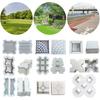Plastic Path Paving Concrete Brick Mould Reusable DIY Garden Pavement Road Paving Brick Mould for Sidewalk Walkway Path Patio