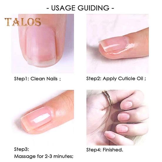 Nail Oil with Dried Flower Extracts Nourishing Moisturizing Treatment for Stronger Nails Floral Fragrance Gel Polish Nail Care Oil for Manicure