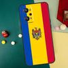 Moldova Flag For Realme 10 11 12 13 14 Pro Plus C67 C65 C63 C61 C55 C53 C51 C35 C71 C75 GT7 15 Pro Case